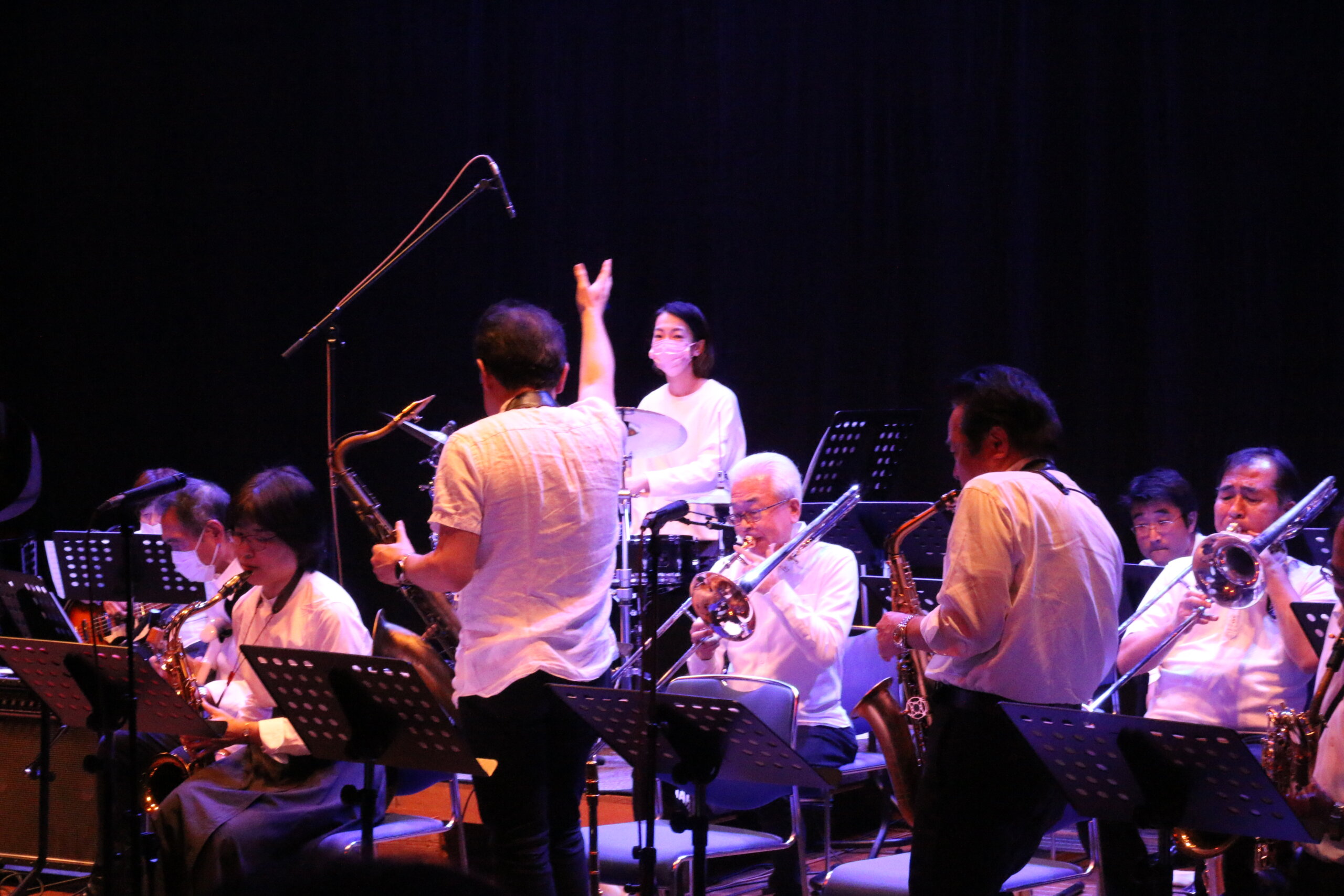 第2回八王子JAZZ DAYの演奏風景